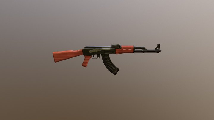 AK47 3D Model