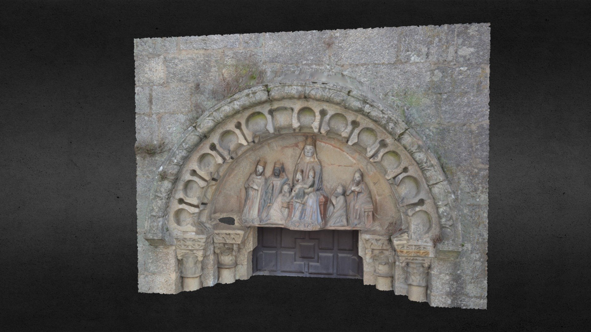 Tímpano da Igreja de San Fiz de Solovio