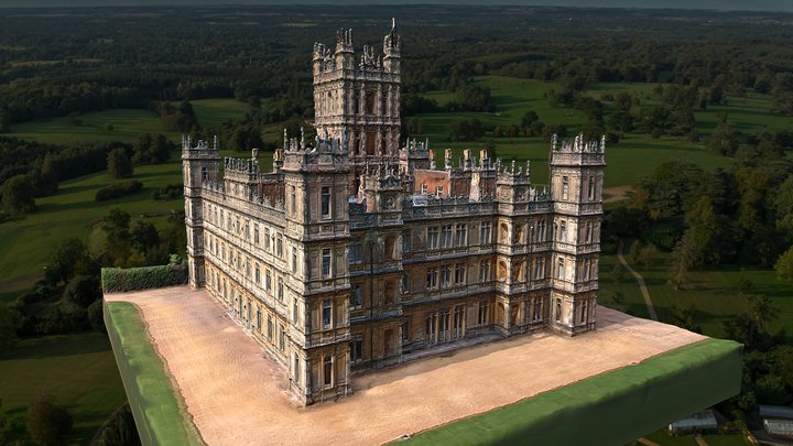 Highclere Castle – Free 3D Model STL