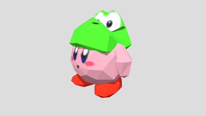Super Smash Bros 64 - Kirby (Yoshi)
