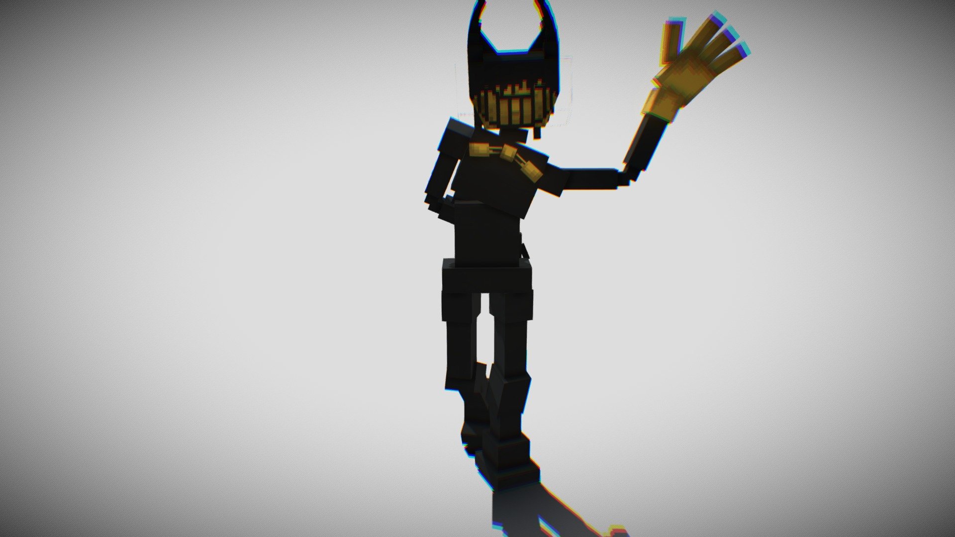 Ink demon v.2 Чернильный Демон (From BATIM) - Download Free 3D model by  RedVoid_ (@RedVoid_) [d145641]