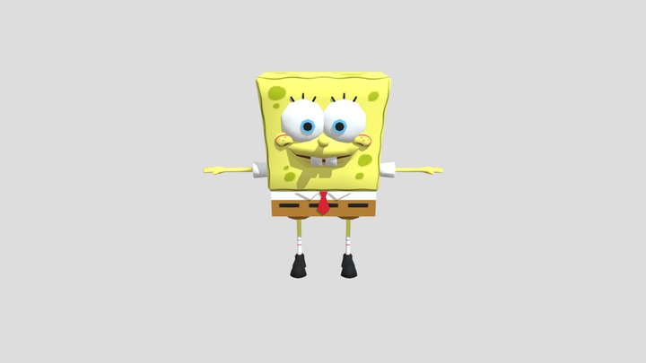 spongebob 3D Model