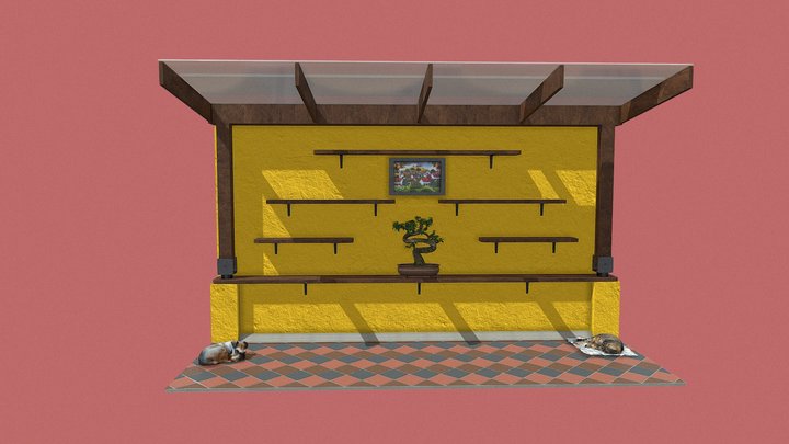 pared nueva 3D Model