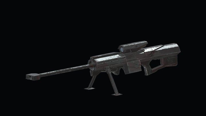 First Gun Model 3D Model