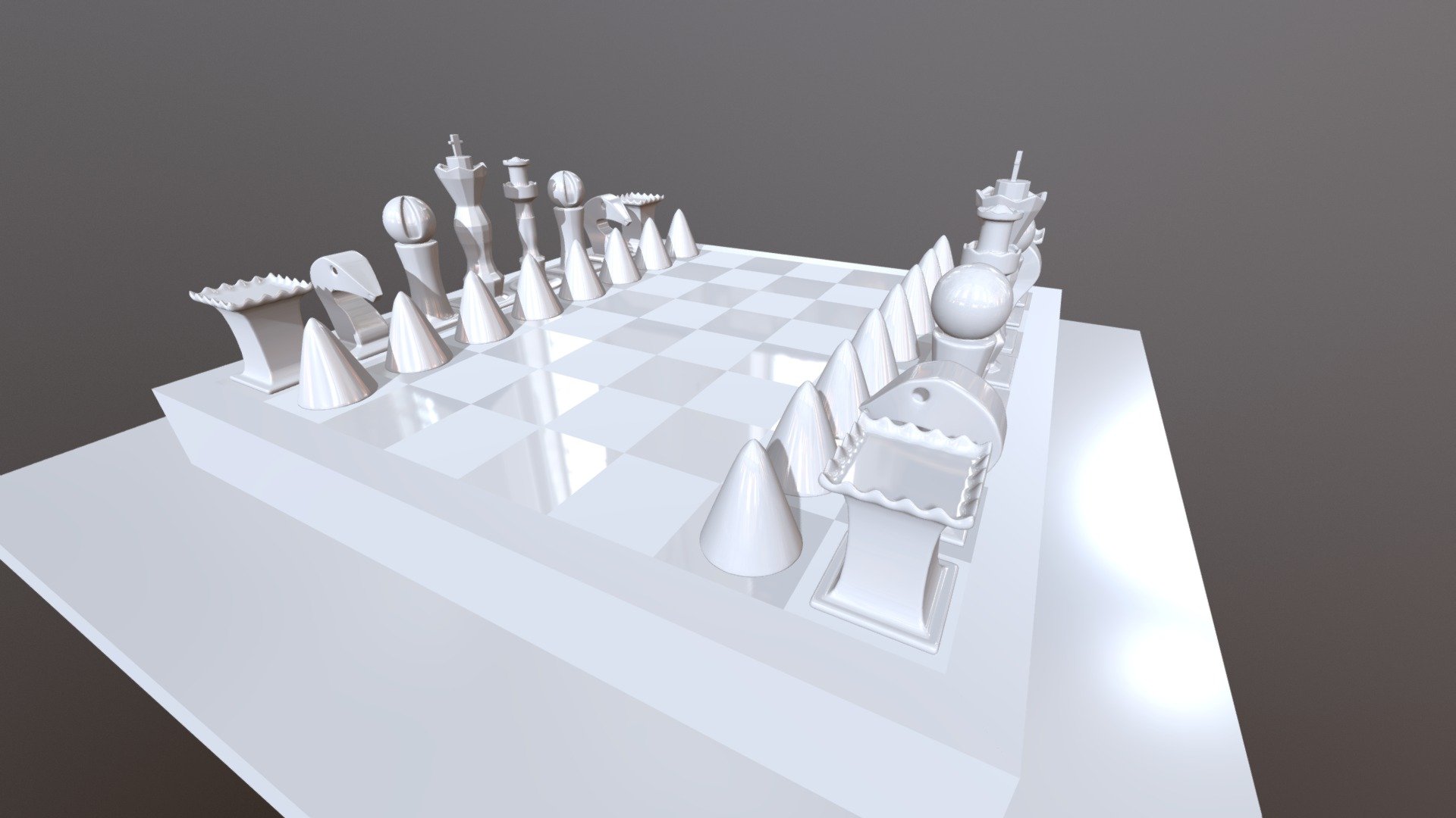 Chess 3d model 3s Printer