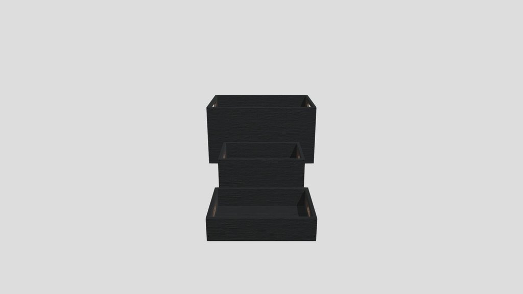 Wooden Crate Set