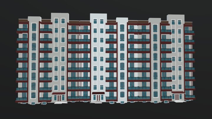 Exterior Building 3D Model