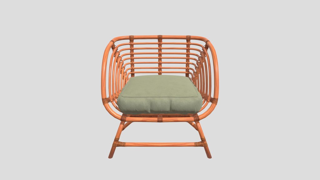 Rattan Arm Chair