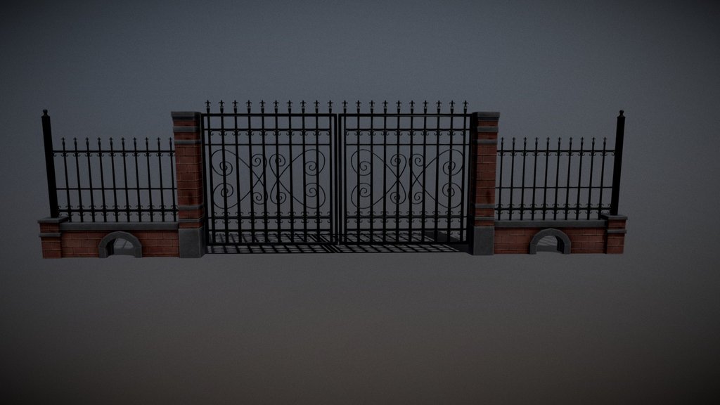 Stylized Victorian Fence
