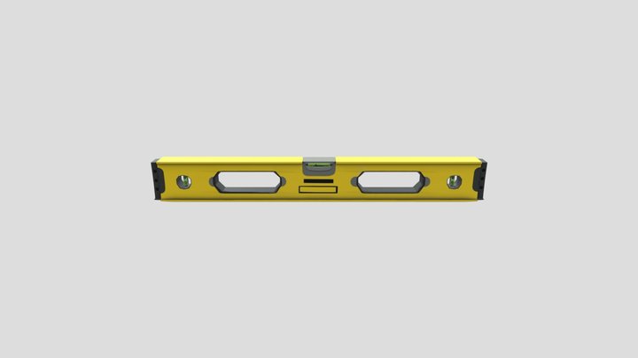 Spirit Level 3D Model