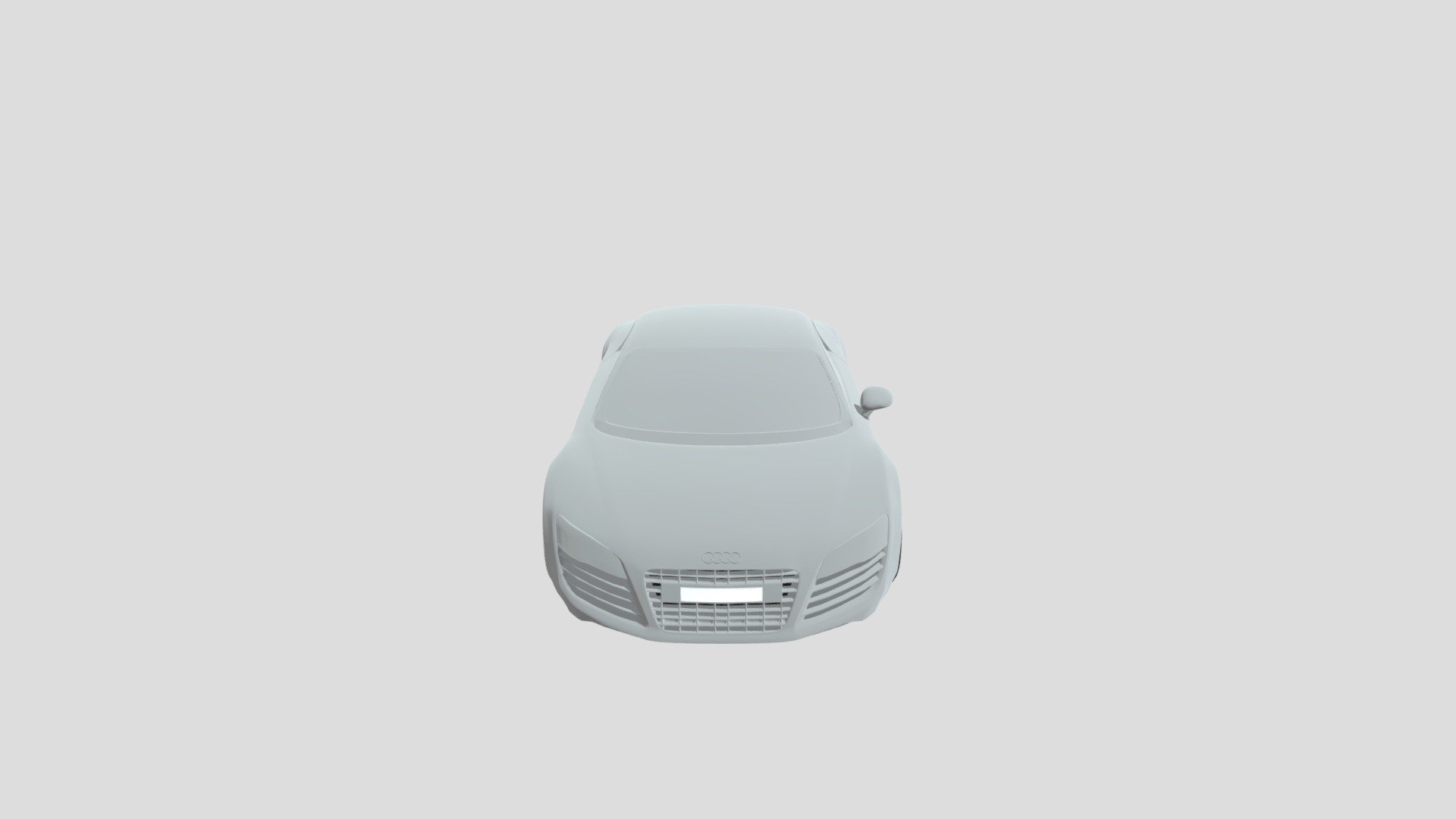 Audi R8- simple donut