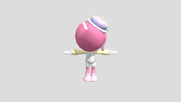 Fancy Frosting Blot (Dandy's World) 3D Model