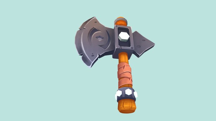Axe of Epic Epicness 3D Model