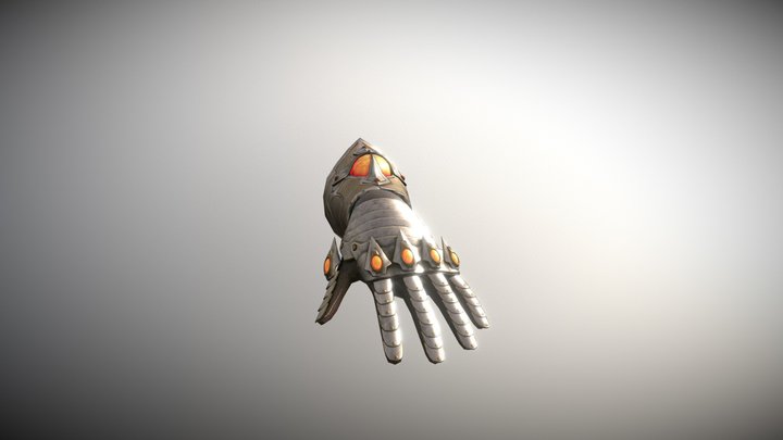 Glove Game Prop 3D Model