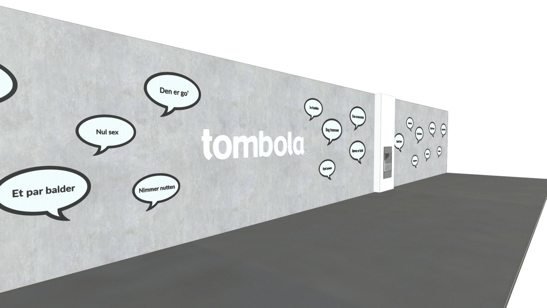 Tombola - Væg B