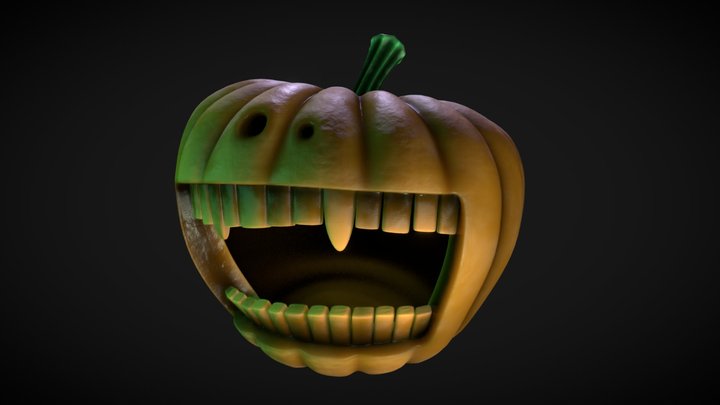 Pumpkin Party 3D Model
