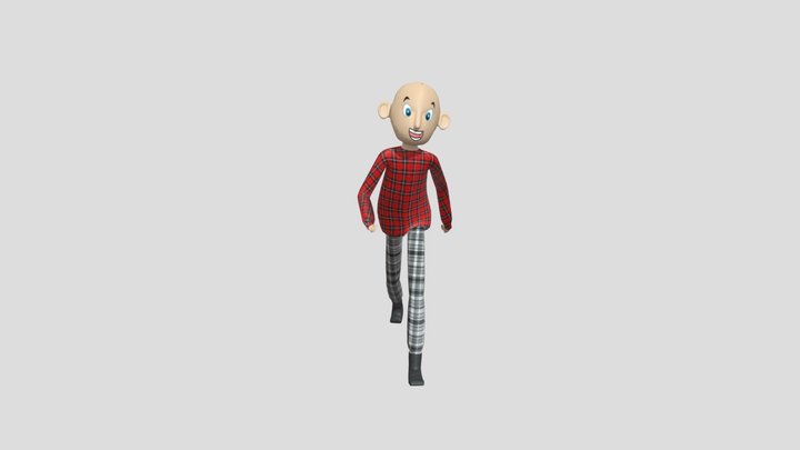PRIMER PERSONAJE 3D Model
