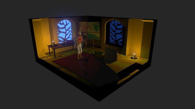 India Villain Environment/Character Motions 3D Model