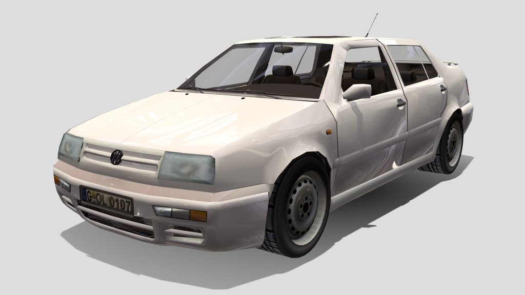 (Game Ready / PBR) Volkswagen Vento VR6