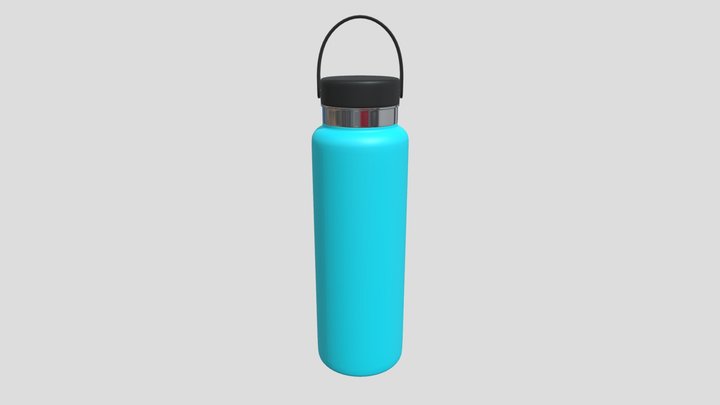 Water flask 3D Model