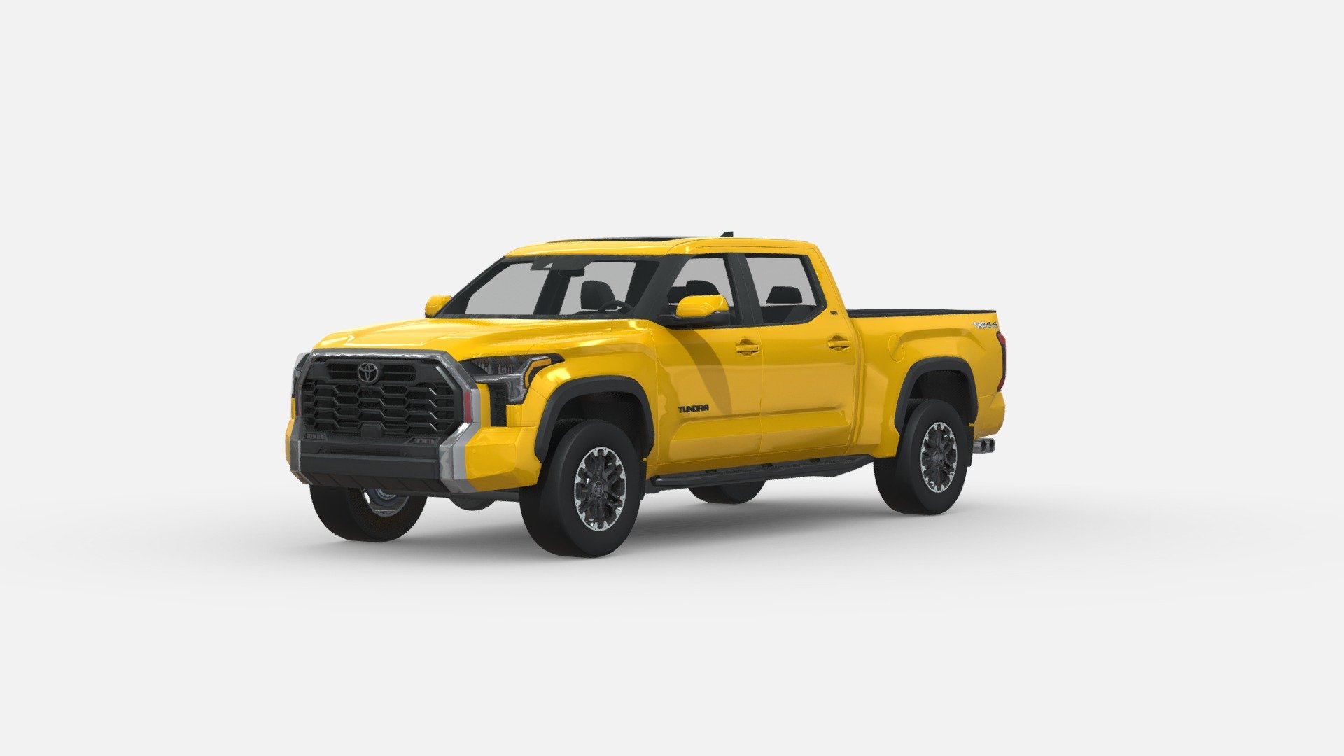 Tundra ［3ED］ Toyota Tundra Cabine Dupla Long bed SR 2025 Modelo 3D - Baixar