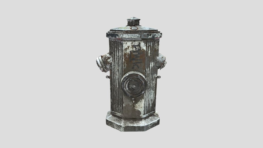 Fire Hydrant Photoscanned