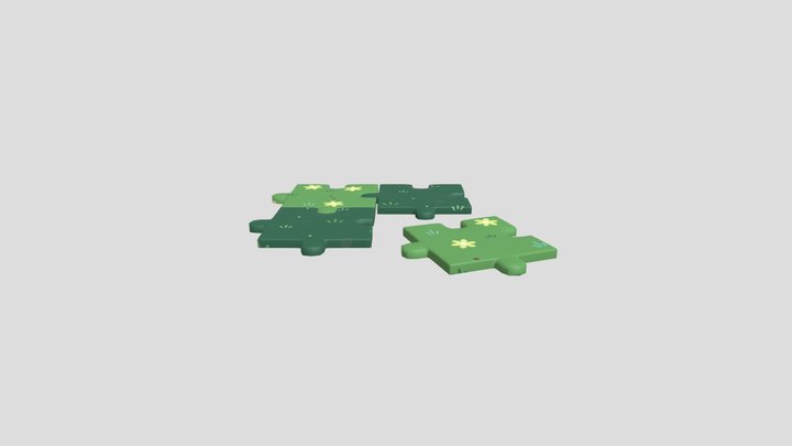 Jigsaw 3D Model