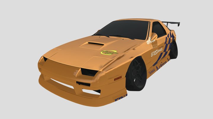 Haraguchi's RX7 FC3S 3D Model