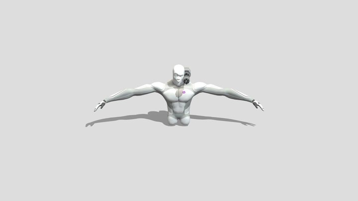 ProtoBro_IK_Rig 3D Model