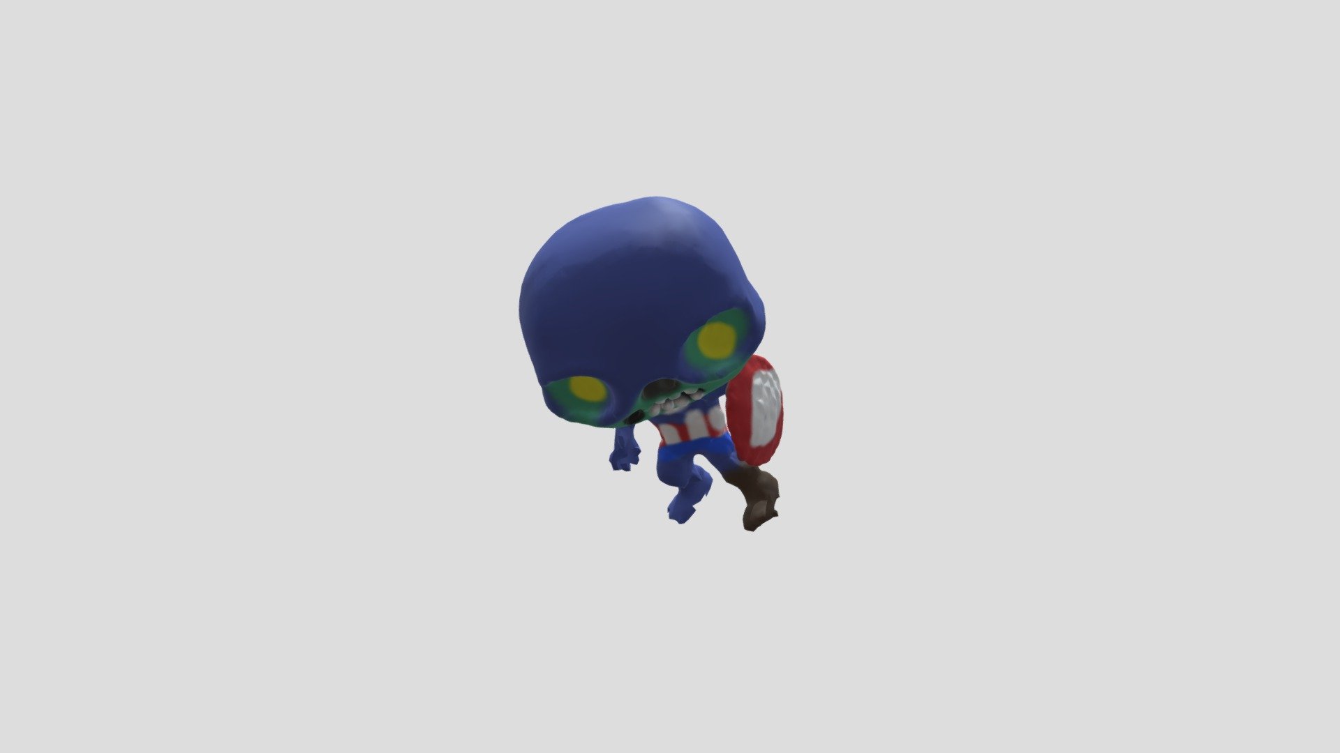 ZOMBIE CAPTAIN AMERICA 3.0