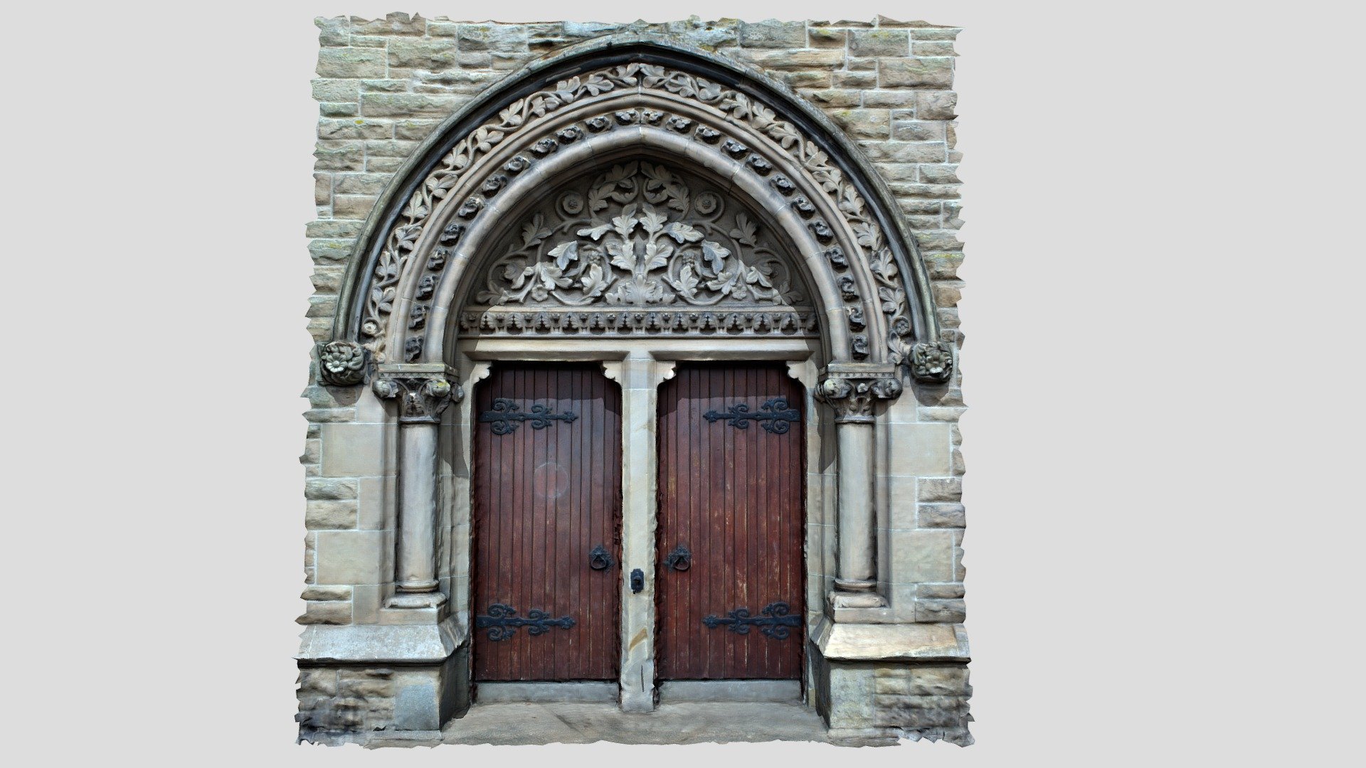 Cupar church doors Baptist