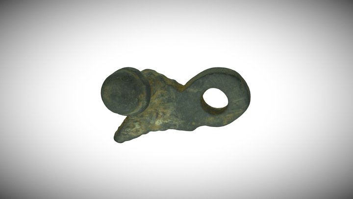 Roman pendant with acorn terminal 3D Model