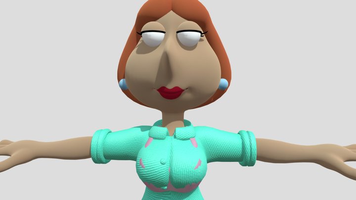 Lois Griffin 3D Model