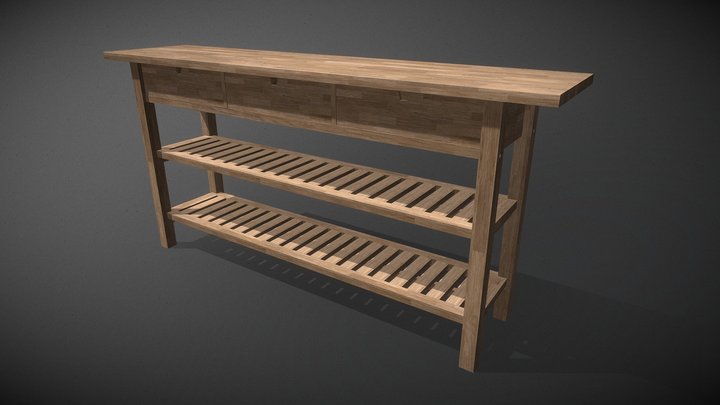 Desserte de cuisine – Kostenloses 3D-Modell STL