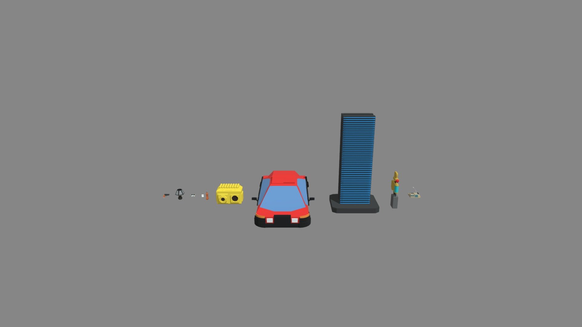 Blade Runner 1982 The 3 Homework (car Rework)