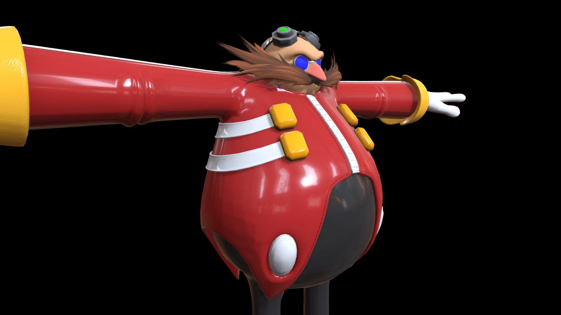 Starved Eggman - Download Free 3D model by BlueChaosRing [eeaea03] -  Sketchfab