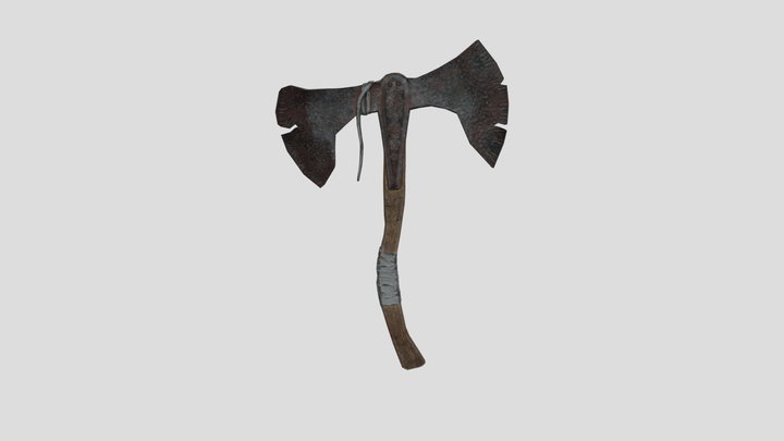 fantasy axe 3D Model