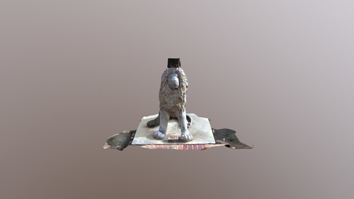 Leal Lion Color 3D Model