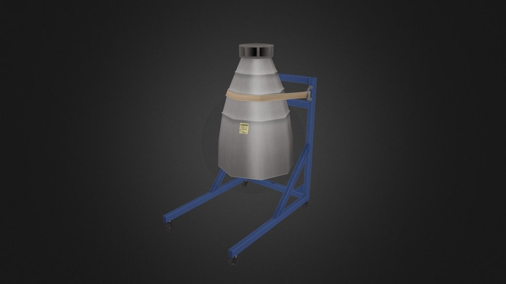 Rocket Nozzle 3D model by Graham (graham3d) [d157e93] Sketchfab