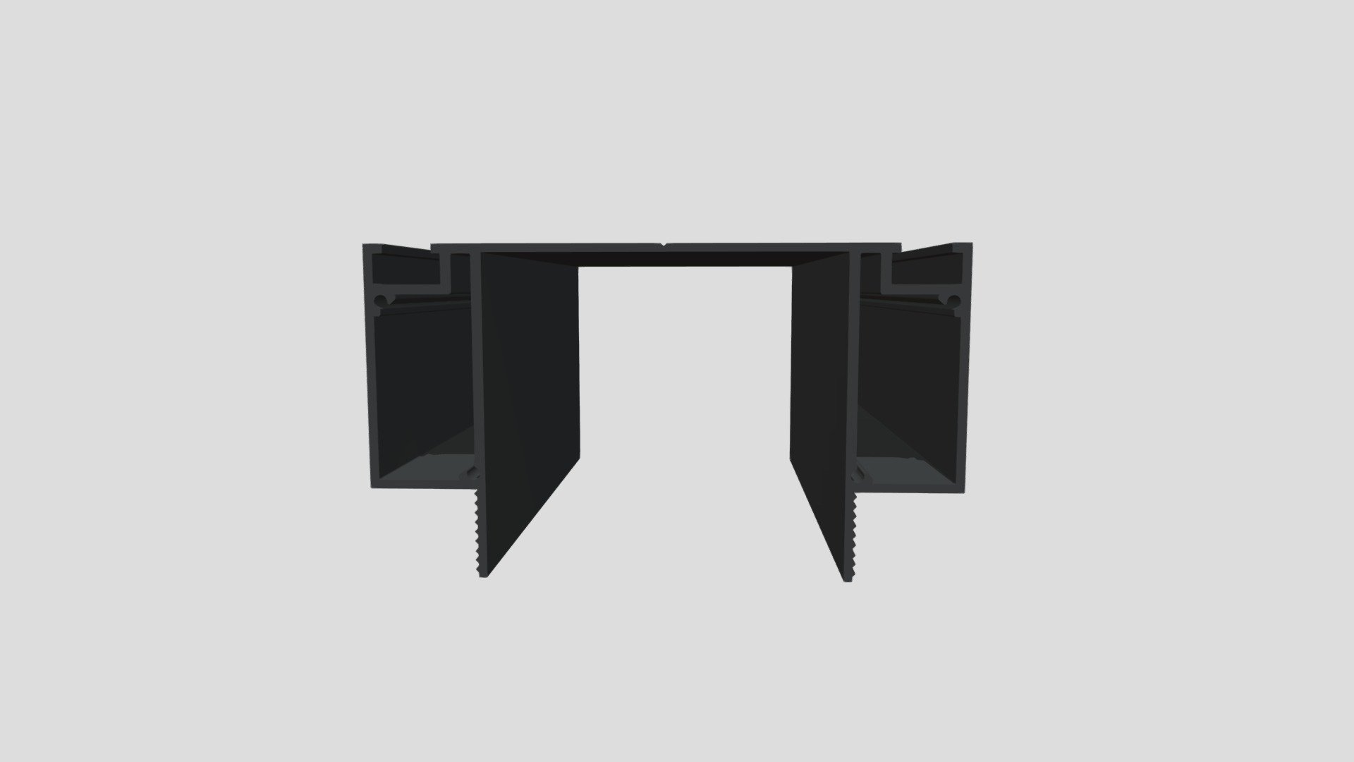 НЛ 52 - ниша для линейного освещения — Sketchfab embed 3D viewer