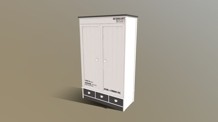 879-closet 3D Model