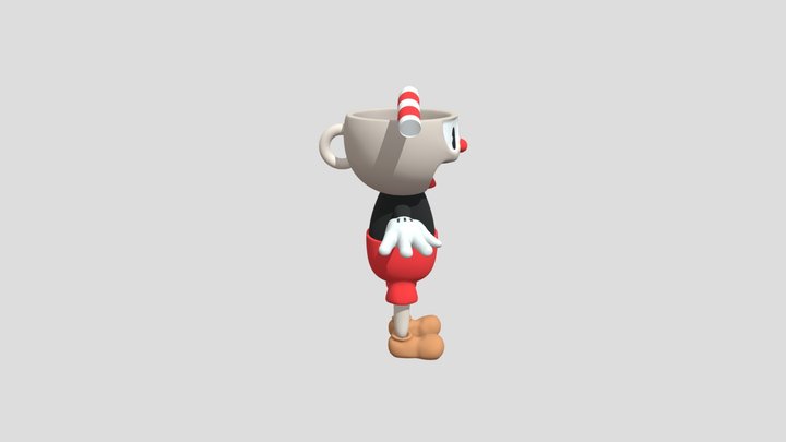 Cuphead_sculpt 3D Model