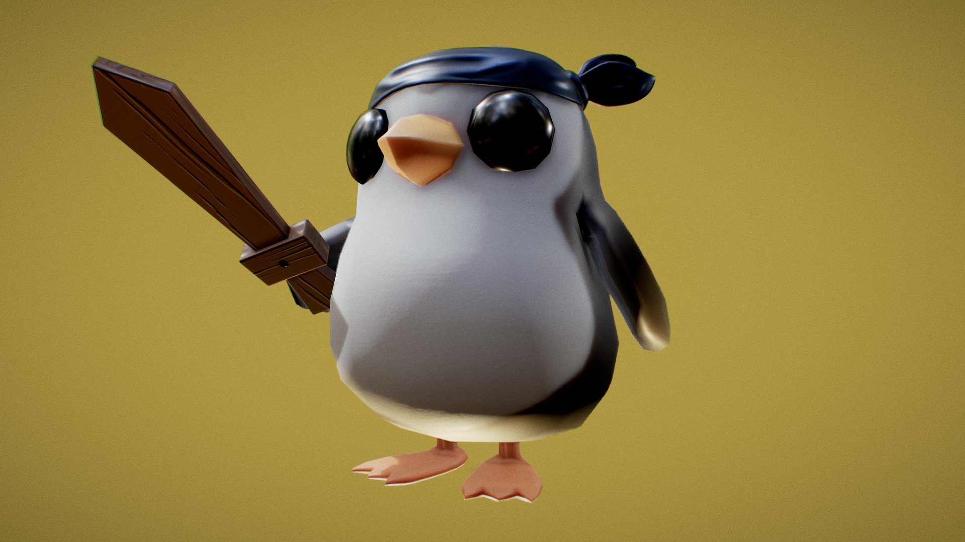 pengu featherknight plush