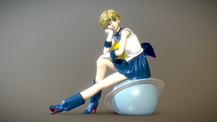 Sailor Moon Eternal - Haruka Tenou ( #2 ) – Gratis 3D-model STL