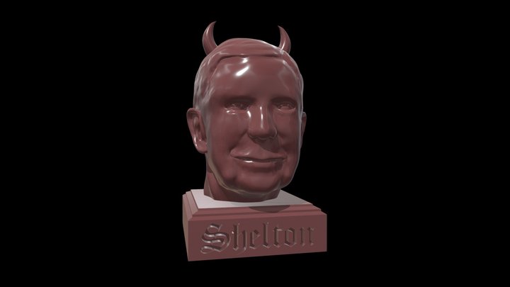 Shelton Bust 3D Model