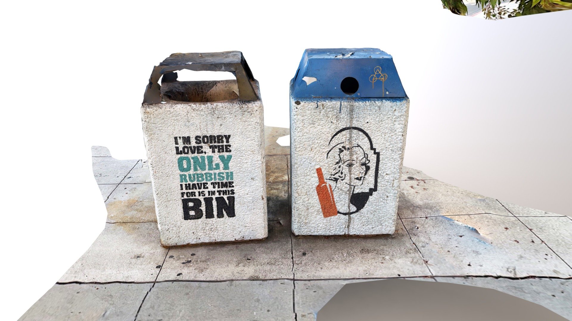 The only rubbish I have time for is in this bin