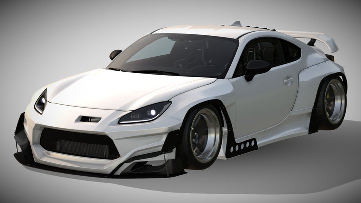 2021 Pandem GR86 V1 Aero Kit – Free 3D Model STL