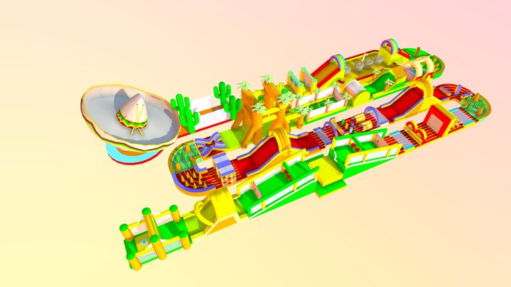 Stormbaan 265m 3D Model