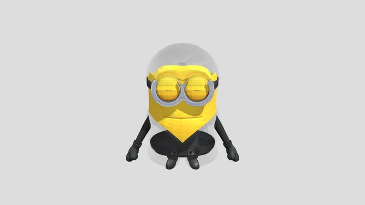 Mobile - Despicable Me Minion Rush - Ninja Minio 3D Model