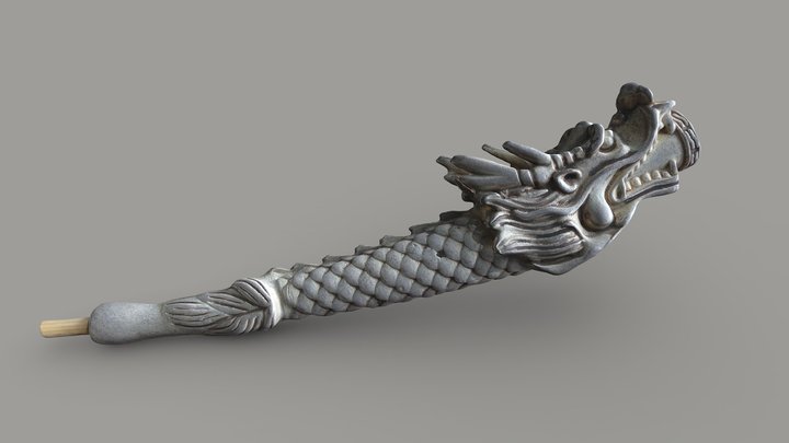 Dragon (Tibet, China) 3D Model